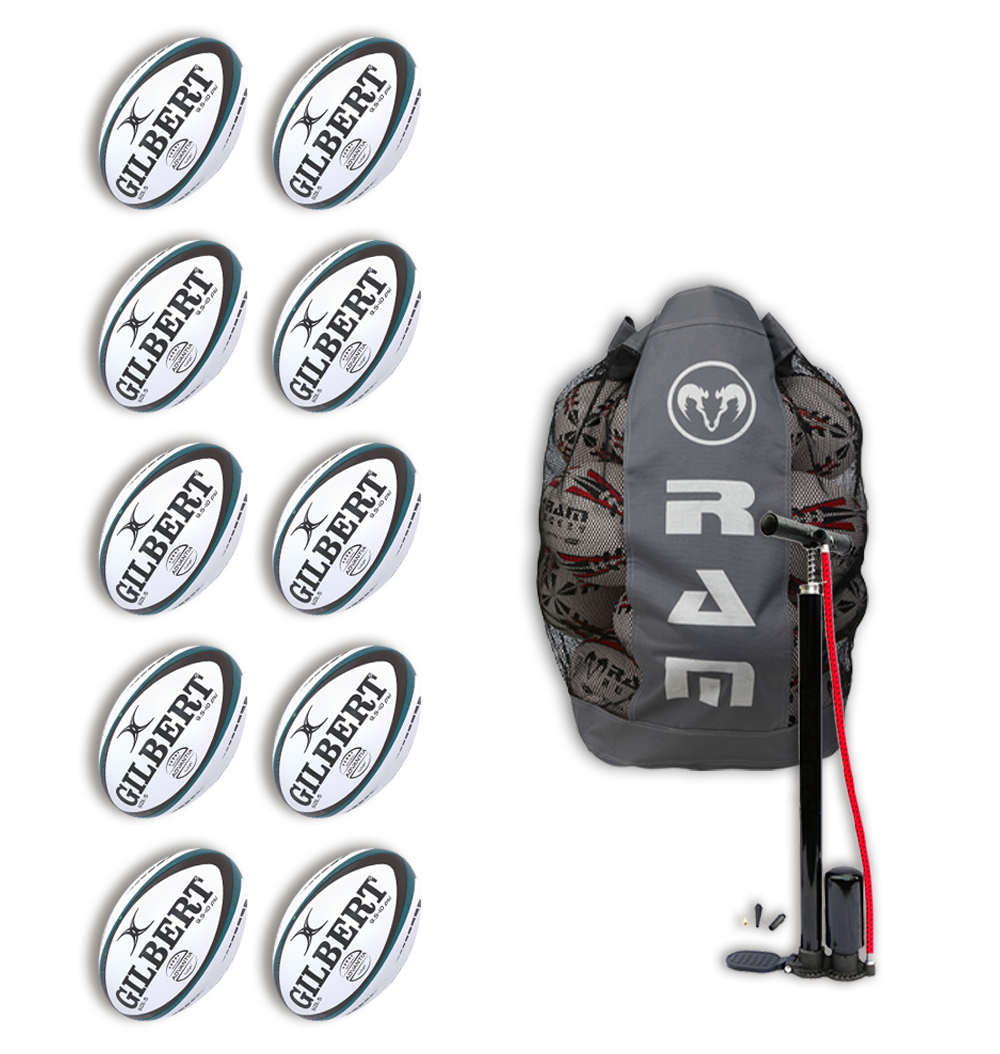 10 x Gilbert Advantia Match Ball Bundle