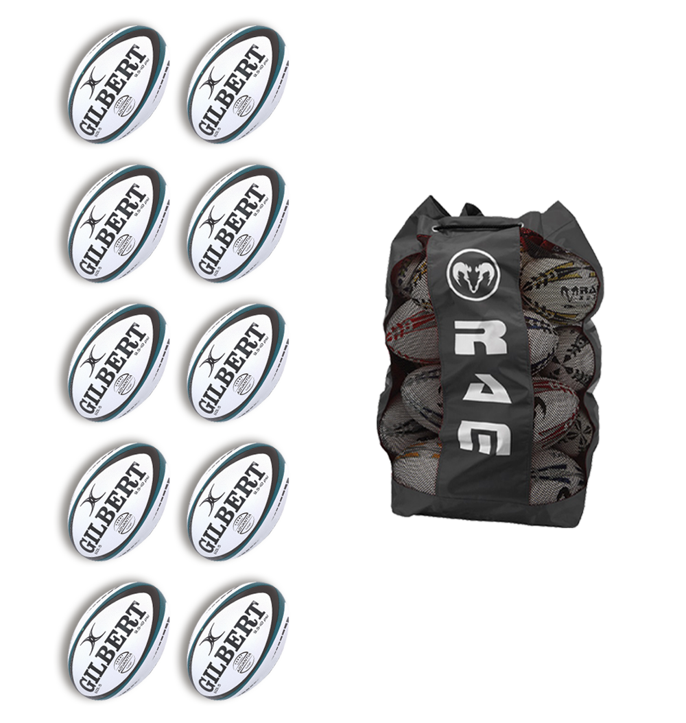 10 x Gilbert Advantia Match Ball Bundle
