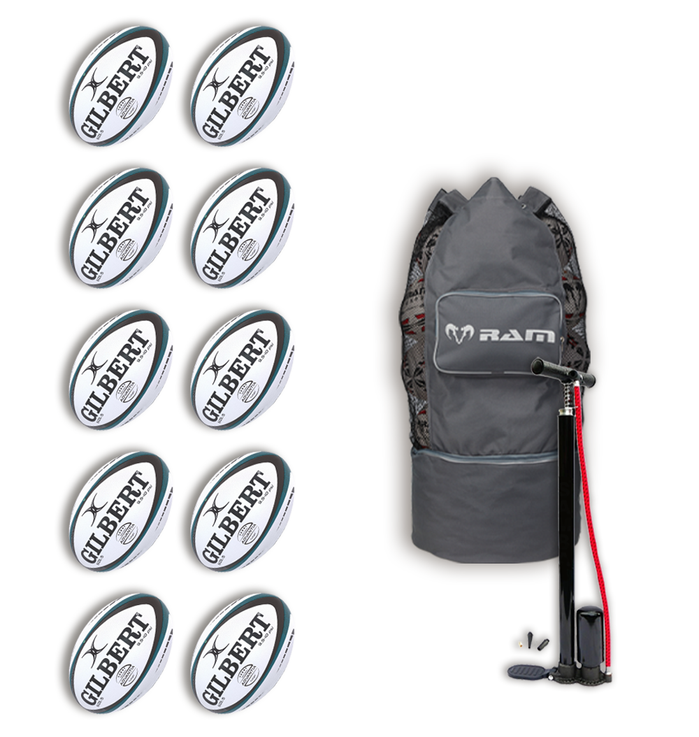 10 x Gilbert Advantia Match Ball Bundle