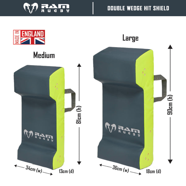 Double Wedge Hit Shields