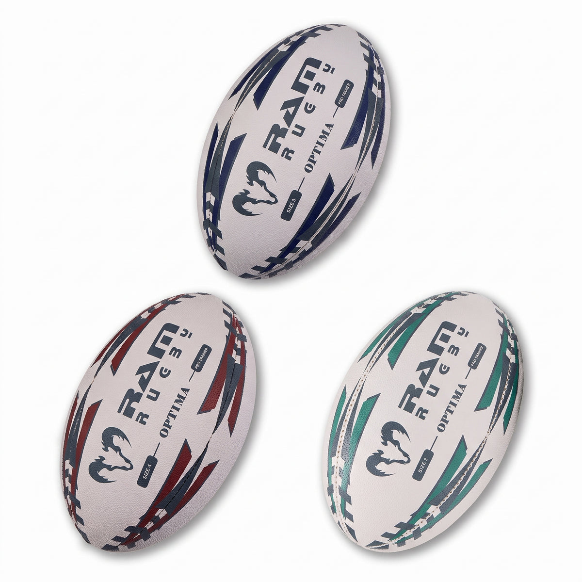 New - Optima Pro Hybrid Rugby Ball