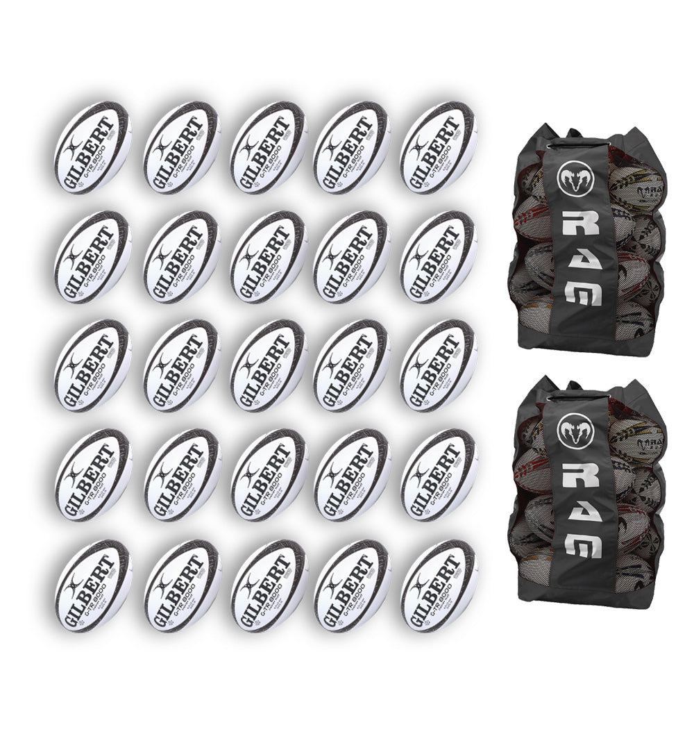 25 or 30 x Gilbert G-TR8000 Trainer Ball Bundles