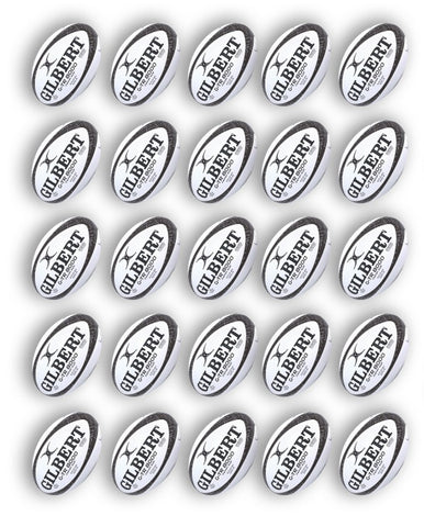 GILBERT G-TR8000 TRAINER BALL BUNDLE - 25 X BALLS AND 2 BAGS
