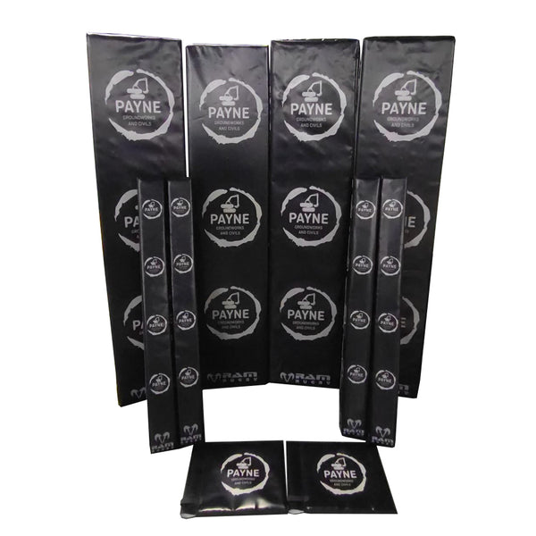 Custom Post Protectors, Pole Protectors and Rigid Flags Bundle - Digitally Printed