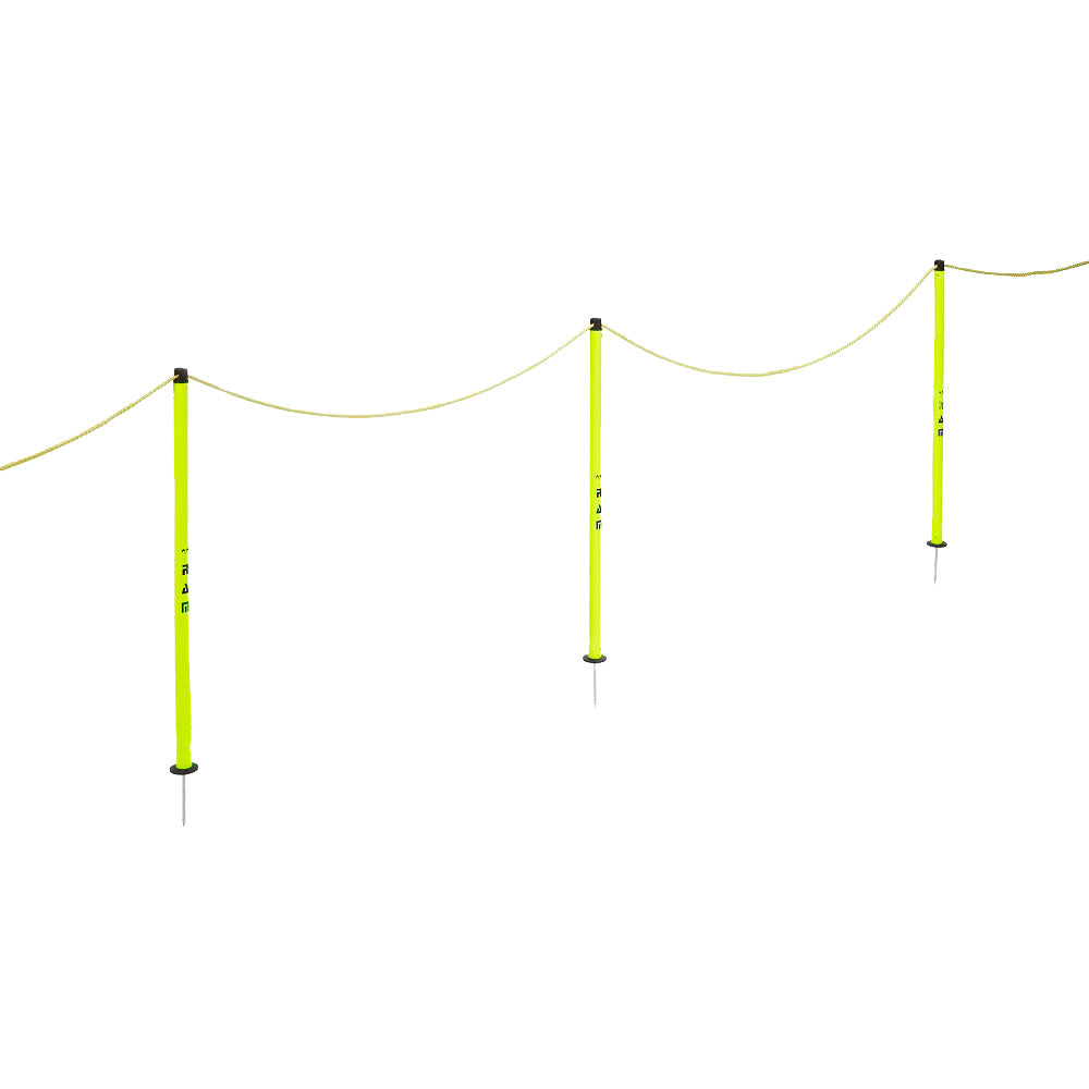 Portable Pitch Respect Barriers - 60m Rope