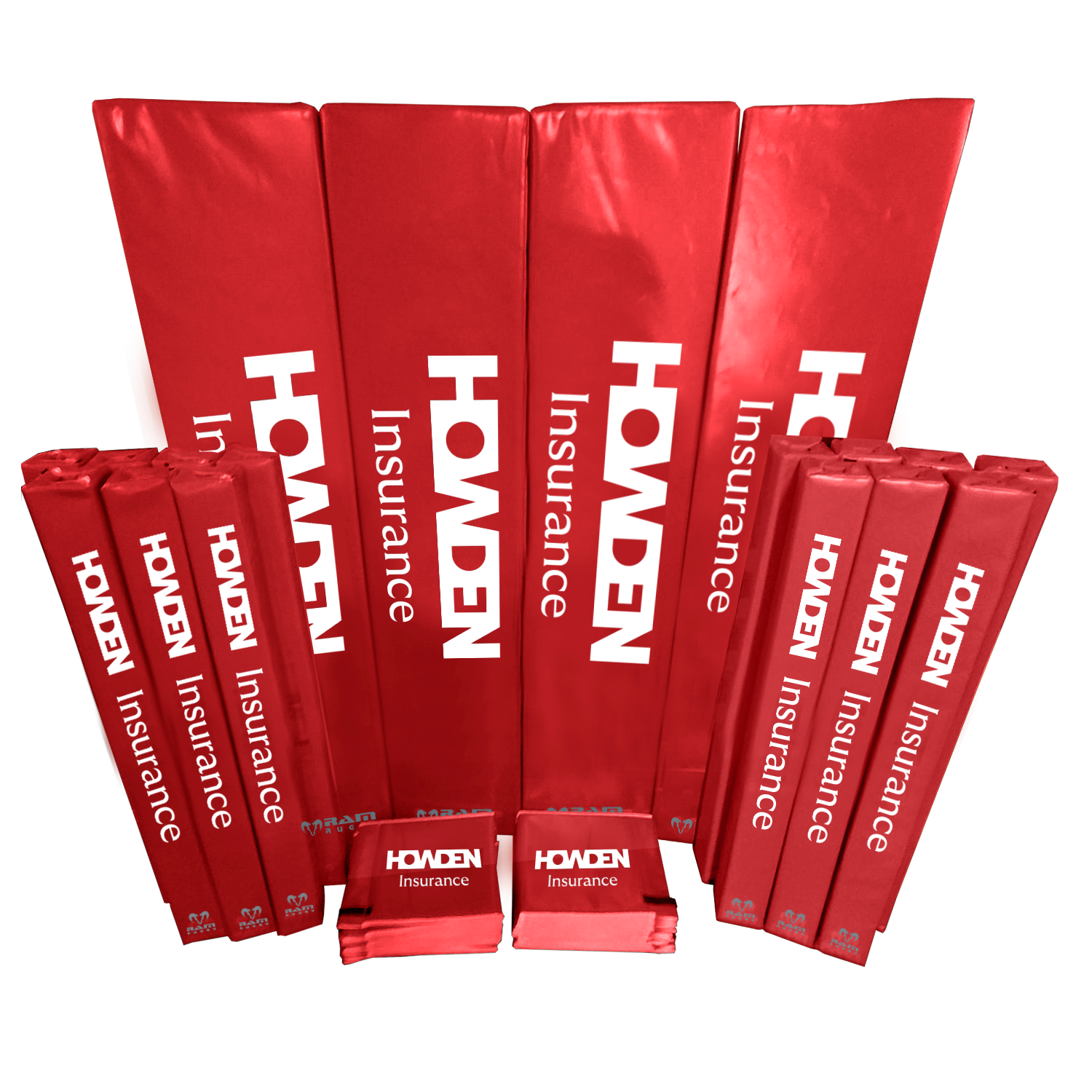 Ram Rugby 2026 Premium Pitch Kit Bundles with 16" post protectors
