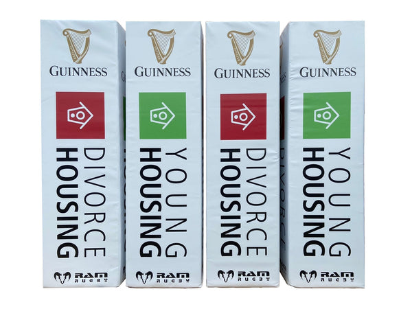 Ram Rugby - Custom Printed 10" Junior Post Protectors - Digitally Printed