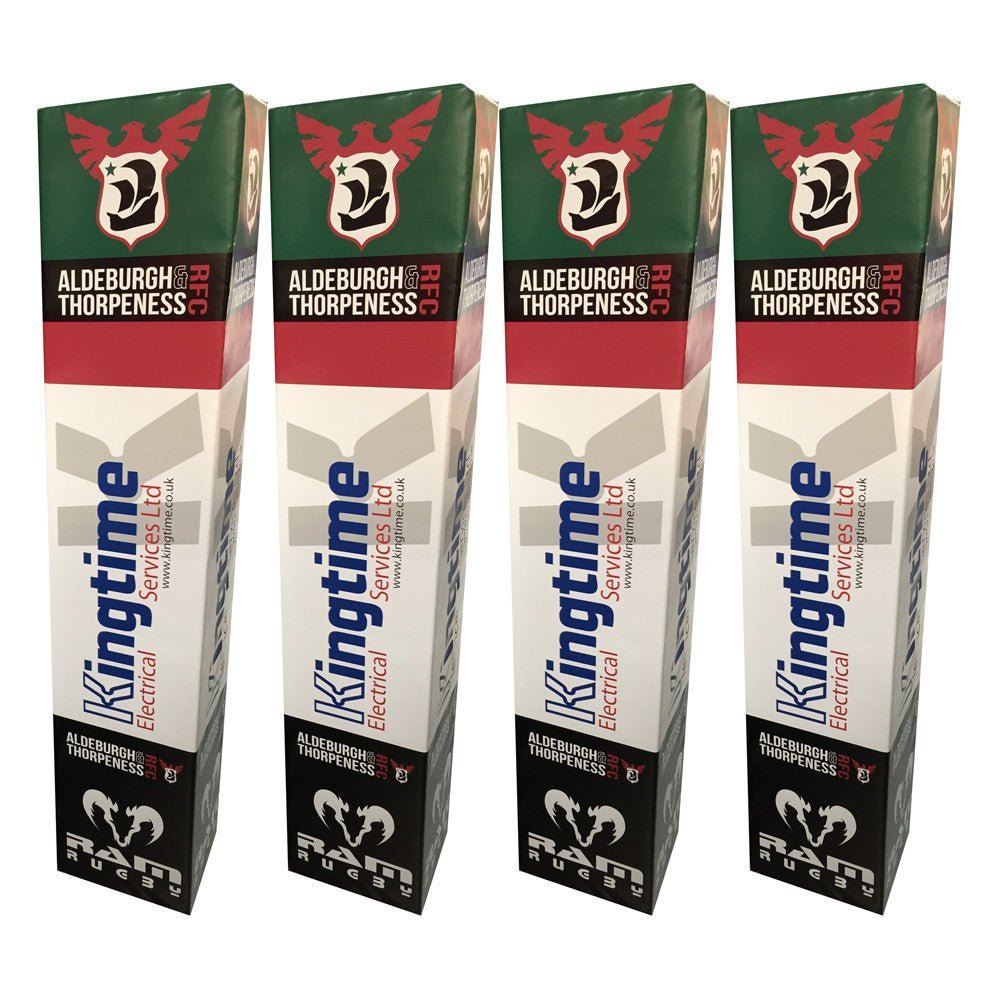 Ram Rugby - Custom Printed 10" Junior Post Protectors - Digitally Printed