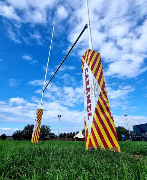 Ram Rugby - Custom Printed 10" Junior Post Protectors - Digitally Printed