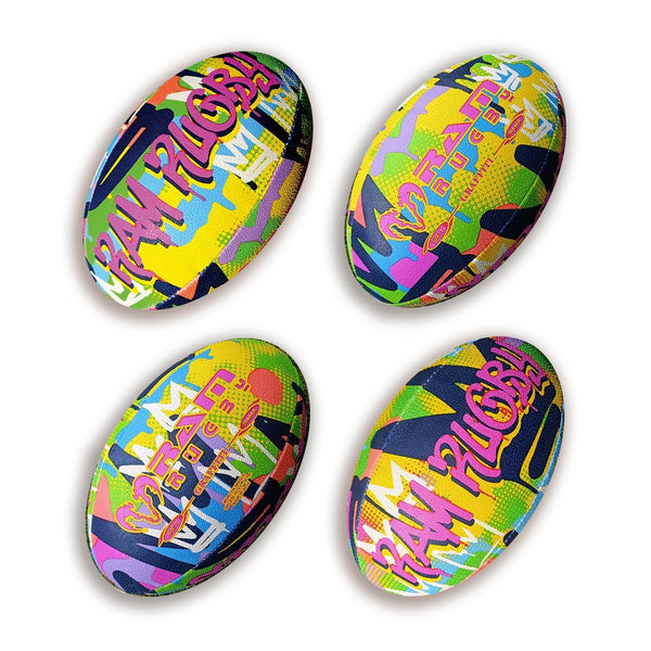 Ram Rugby-Graffiti Design – Squad Trainer Ball