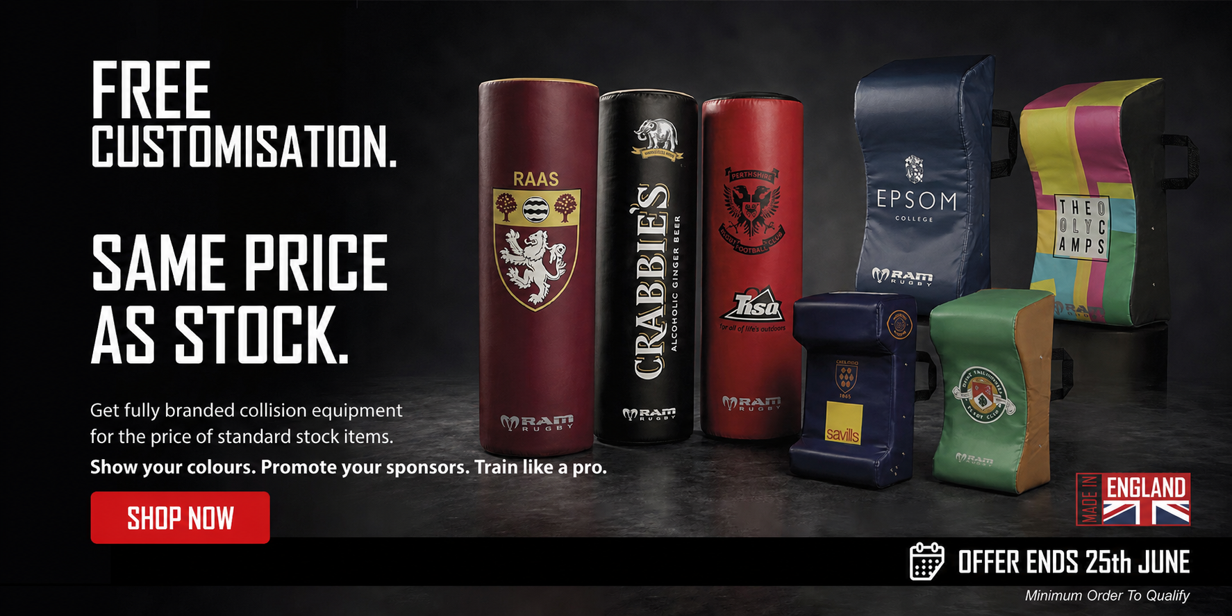 Free-Customisation- On Collision- Equipment