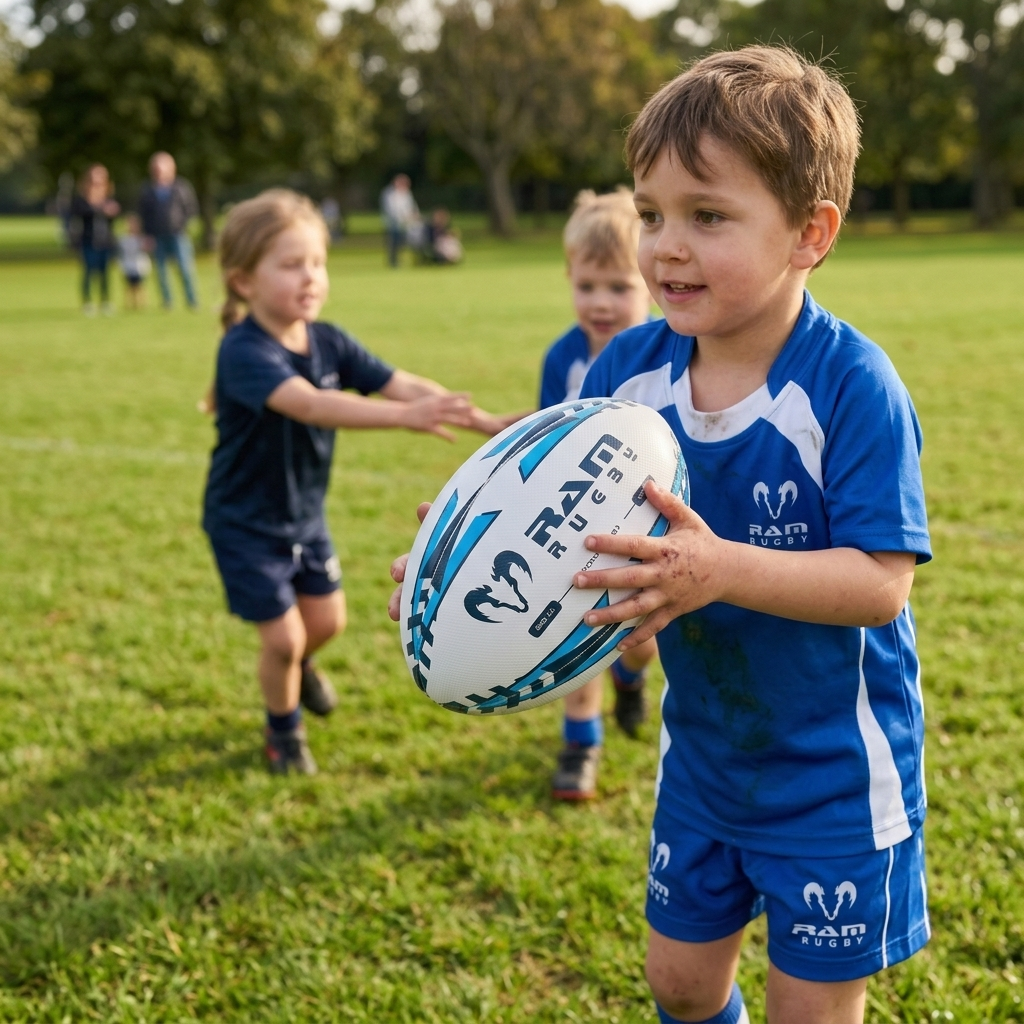 Micro Rugby - Soft Feel Ball - Size 2.5