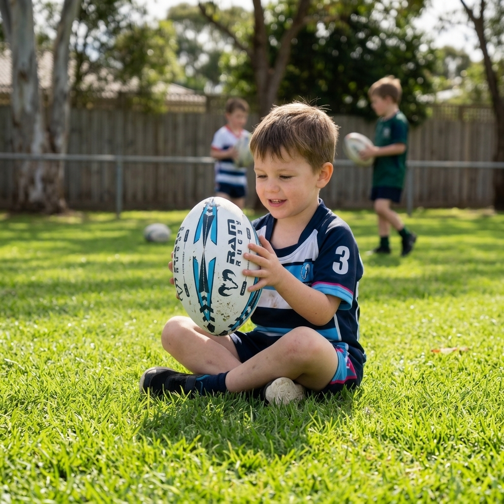 Micro Rugby - Soft Feel Ball - Size 2.5
