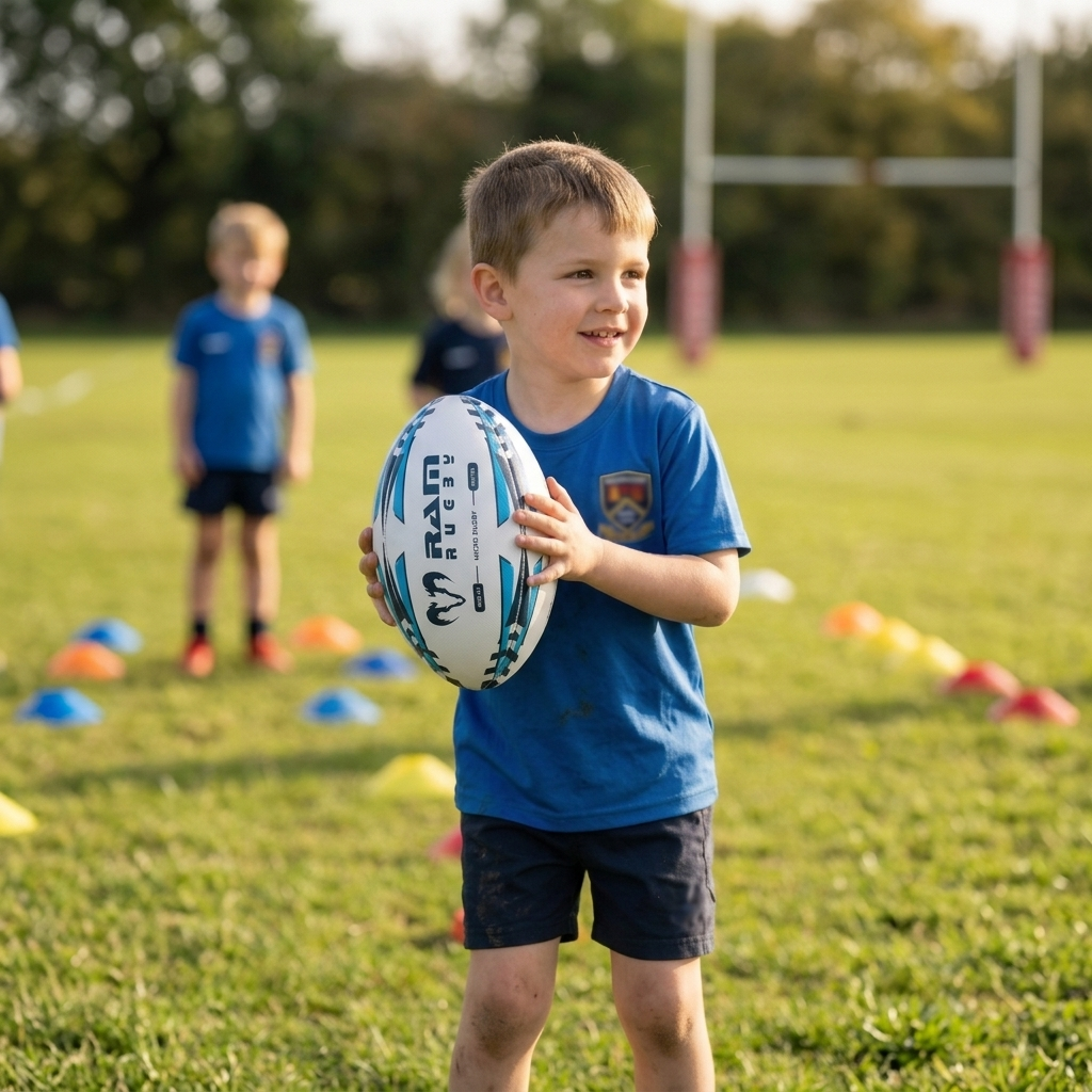Micro Rugby - Soft Feel Ball - Size 2.5