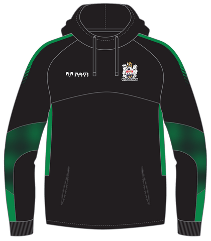 Ram Rugby-Blyth RFC - Hooded Midlayer - Edge - Stock