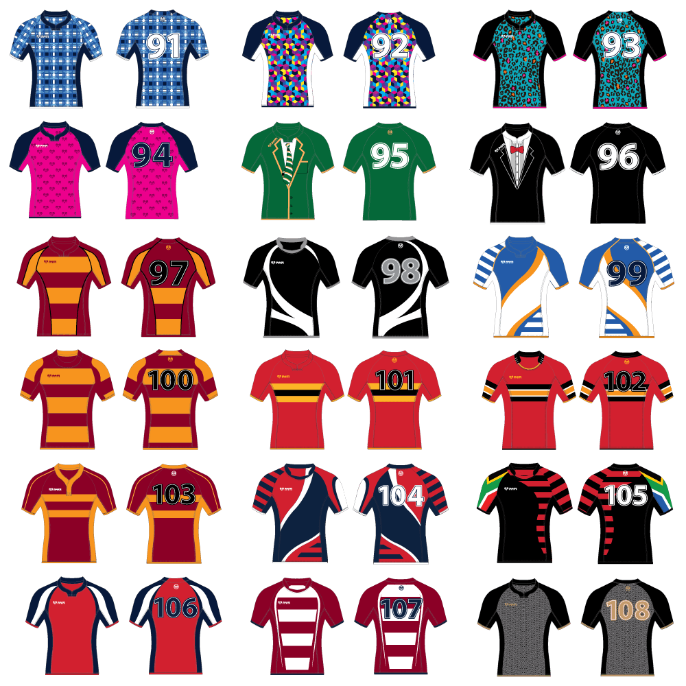 Short sleeve 2025 rugby jersey