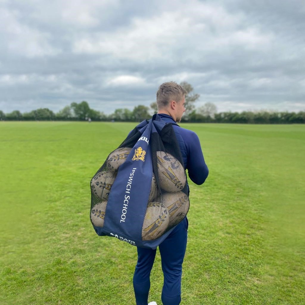Ram Rugby-Custom Ball Bags - 8 week delivery