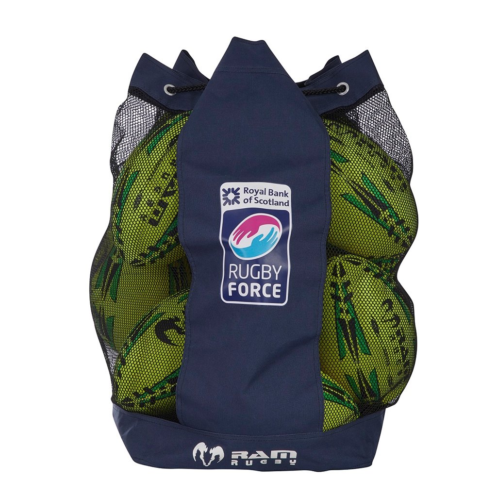 Ram Rugby-Custom Ball Bags - 8 week delivery