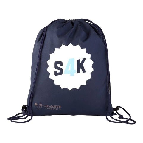 Ram Rugby-Custom Drawstring Bag - Quantity 100-199 - 4 week delivery