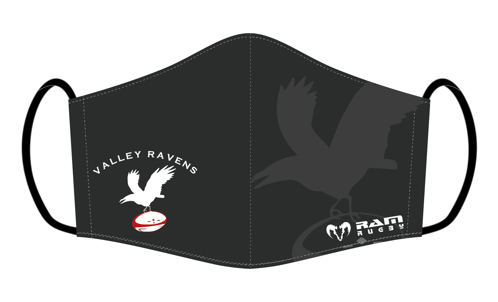 Ram Rugby-Custom Facemasks