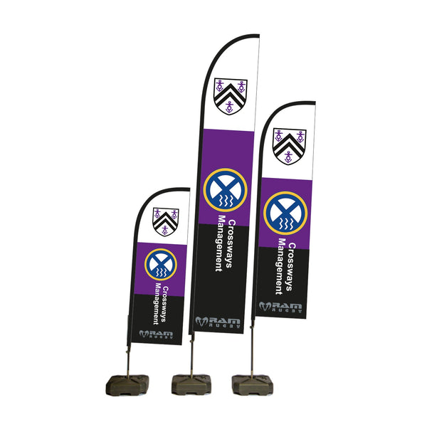 Ram Rugby-Custom Feather Flags