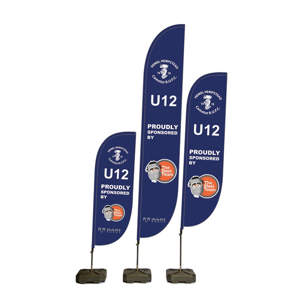 Ram Rugby-Custom Feather Flags
