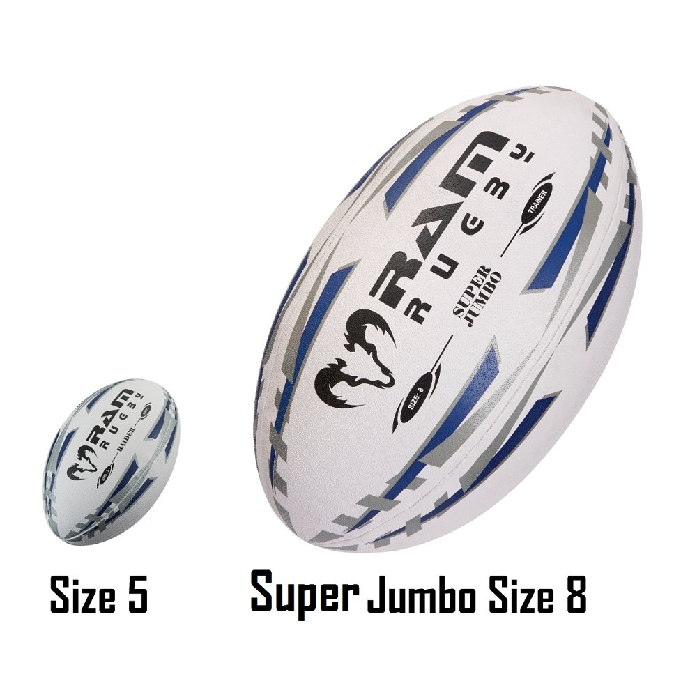 Ram Rugby-Custom Giant Rugby Ball - Super Jumbo - 66cm - 14 week delivery