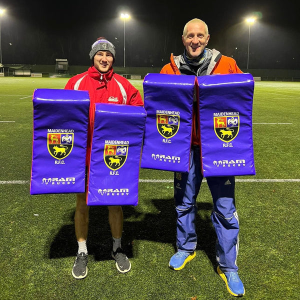 Ram Rugby-Custom Hit Shields - 4 week delivery