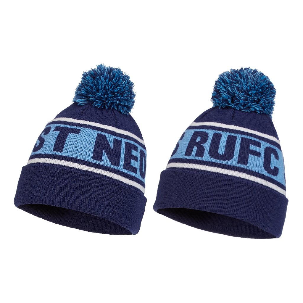 Ram Rugby-Custom Knitted Bobble Hat - Quantity 50-99 - 6 week delivery