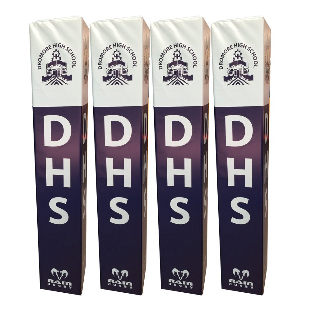 Ram Rugby-Custom Printed Post Protector - Digitally Printed