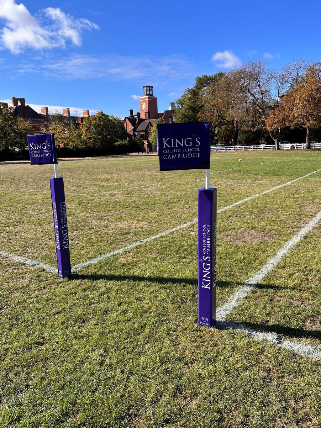 Ram Rugby-Custom Rigid Flags - set of 14