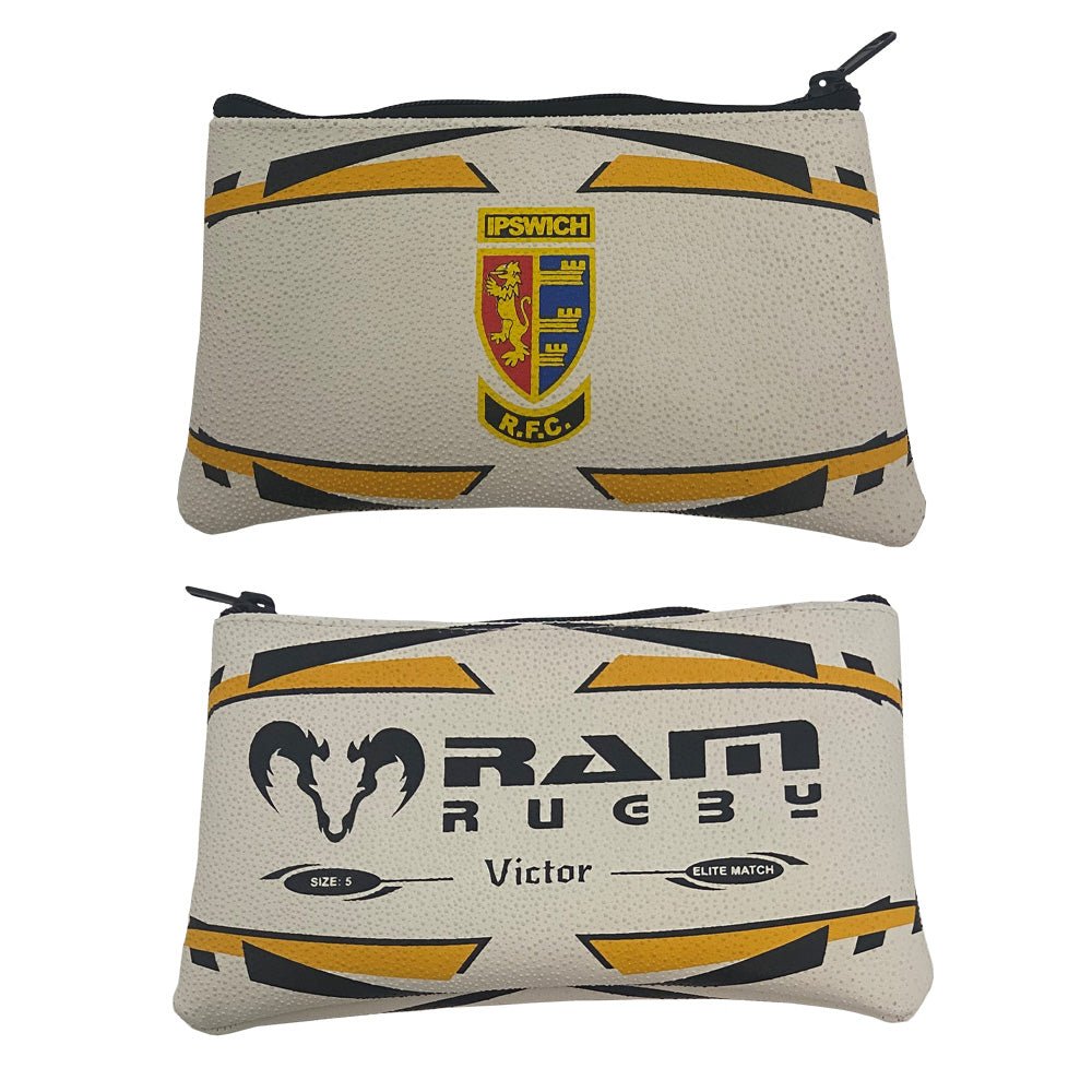 Ram Rugby-Custom Rugby Ball Pencil Case - 8 week delivery
