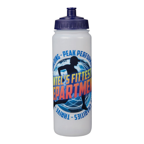 Ram Rugby-Custom Water Bottles - Quantity 100-249 - 4 week delivery