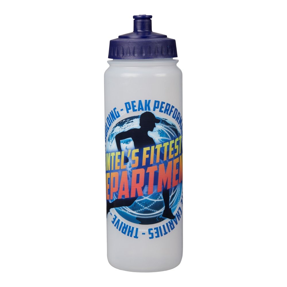 Ram Rugby-Custom Water Bottles - Quantity 50-99 - 4 week delivery