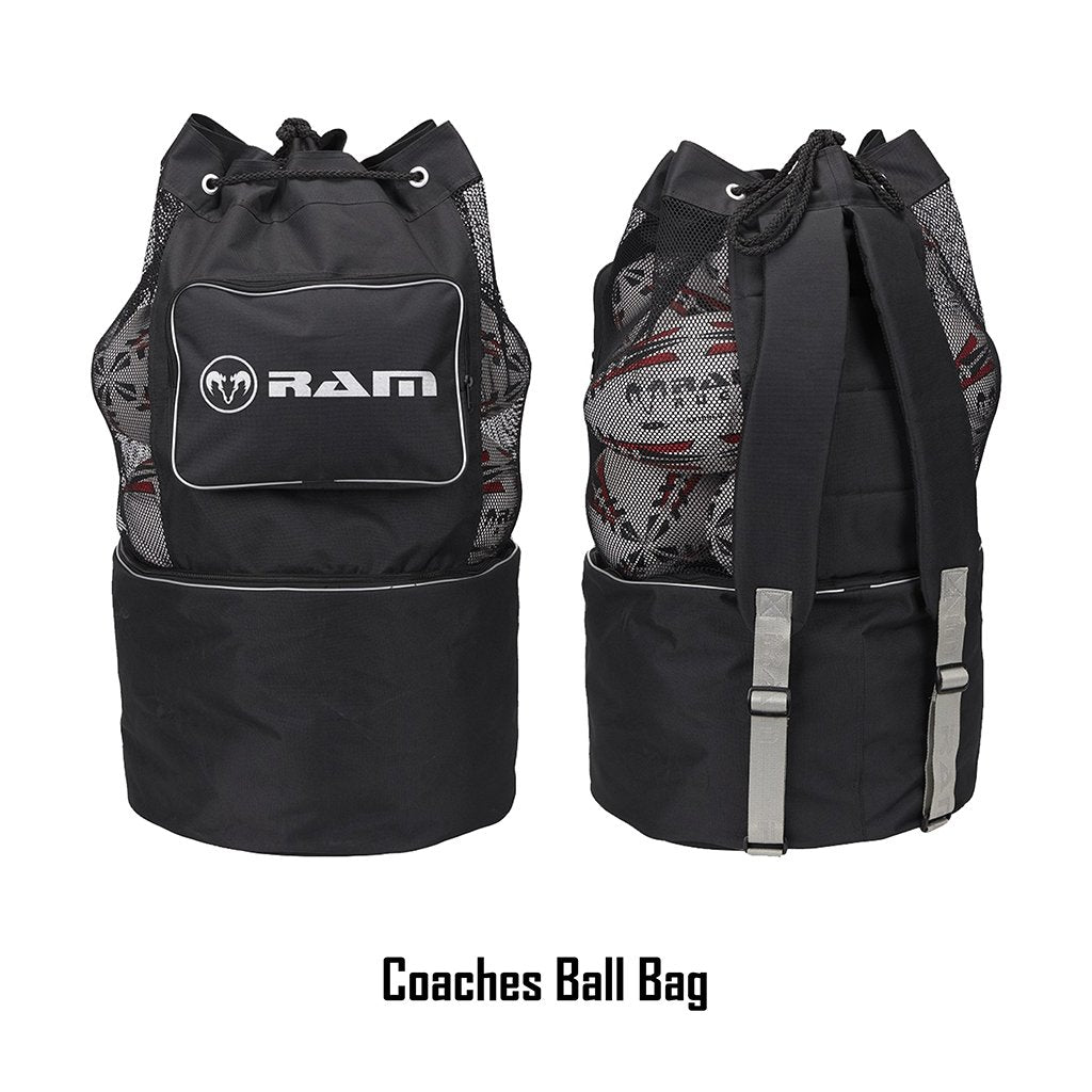Ram Rugby-Gilbert Atom Match Ball Bundle - 10 x balls and bag