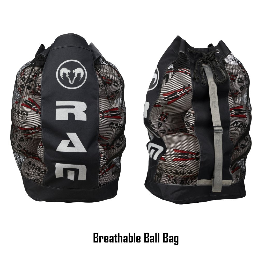 Ram Rugby-Gilbert Barbarian 2.0 Match Ball Bundle - 10 x balls and bag