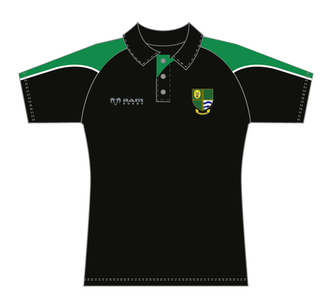 Ram Rugby-Gosforth RFC - Technical Polo Shirt - Contrast