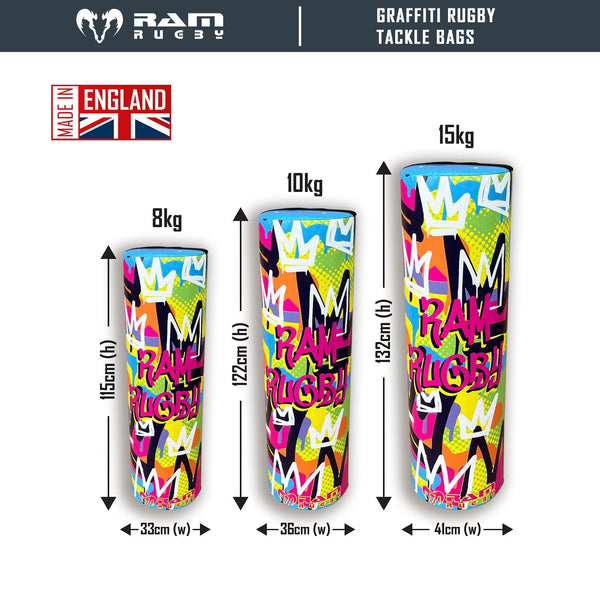 Ram Rugby-Graffiti Design Tackle Bags