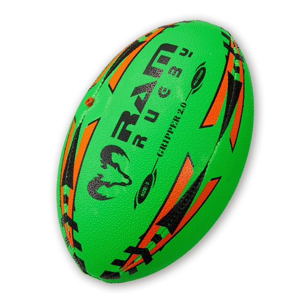 Ram Rugby-Gripper 2.0 - Pro Trainer Ball - Neon