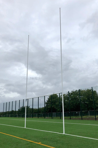 Rugby Goal Posts - 11m (or 35ft) Aluminium Hinged