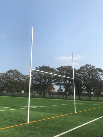 Ram Rugby-Hinged Aluminium Rugby Goal Posts - 7m