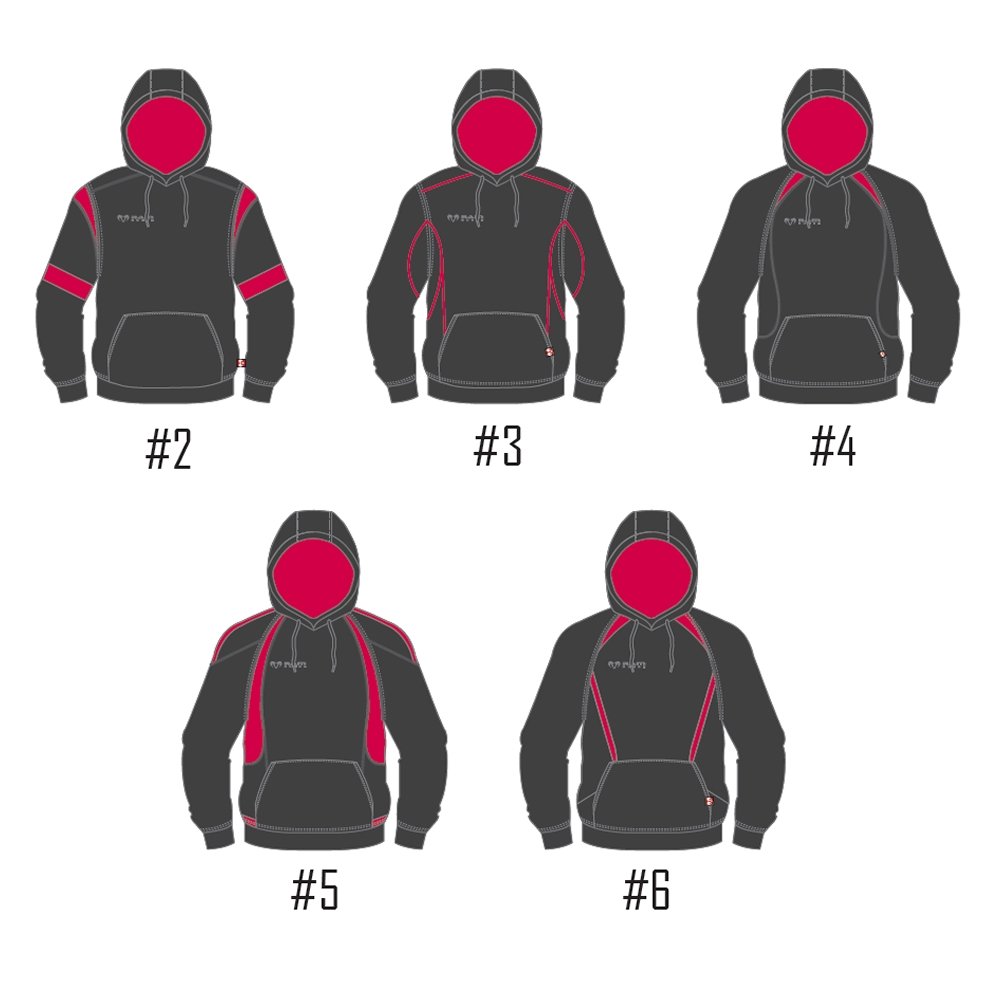 Ram Rugby-Hooded Sweat Shirt - Custom