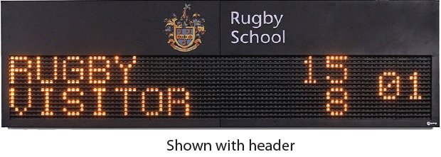 Ram Rugby-LED BiLine Scoreboard