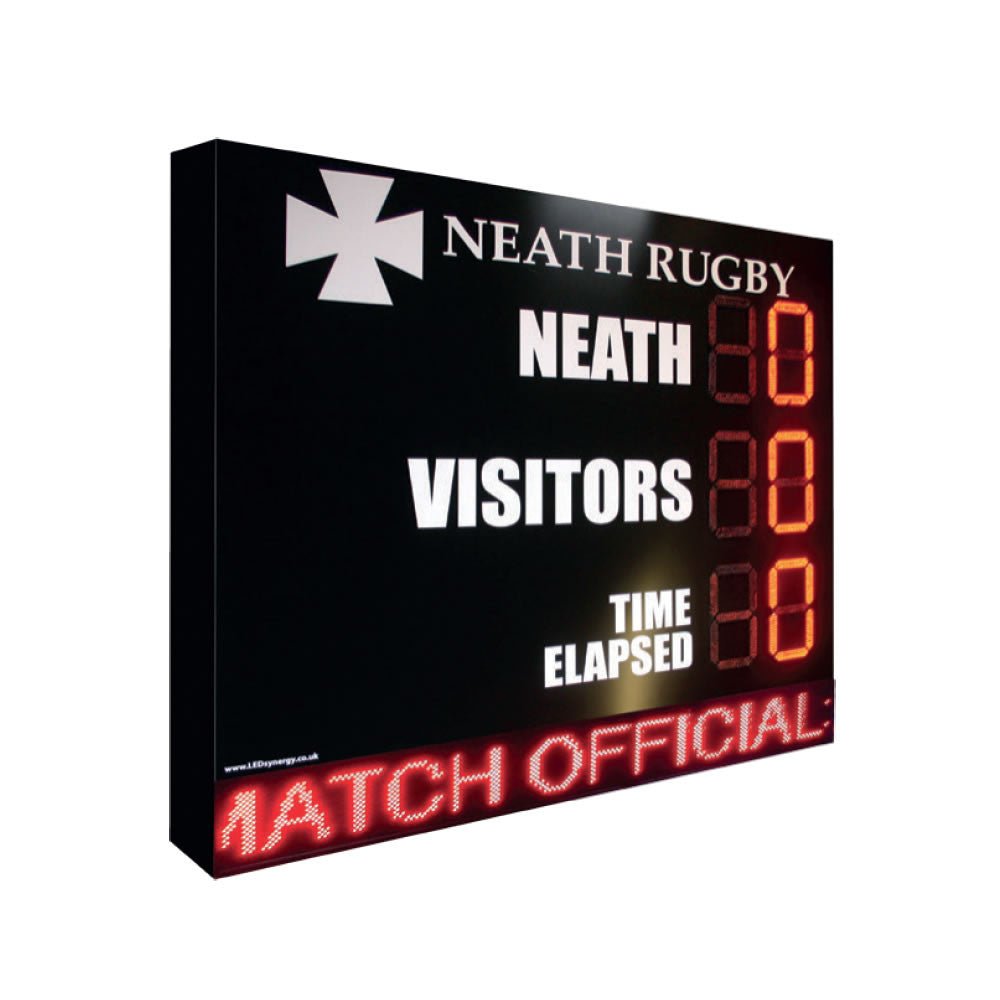 Ram Rugby-LED Digit Rugby Scoreboard