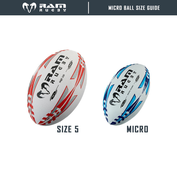 Ram Rugby-Micro Rugby - Softee Ball - Size 2.5