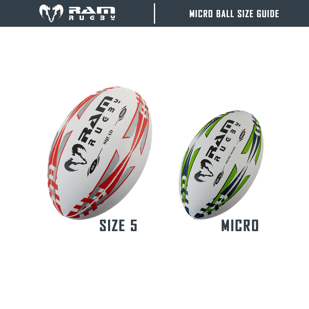 Ram Rugby-Micro Rugby - Trainer Ball - Size 2.5