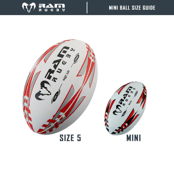 Ram Rugby-Mini Rugby Ball - Softee - 15cm