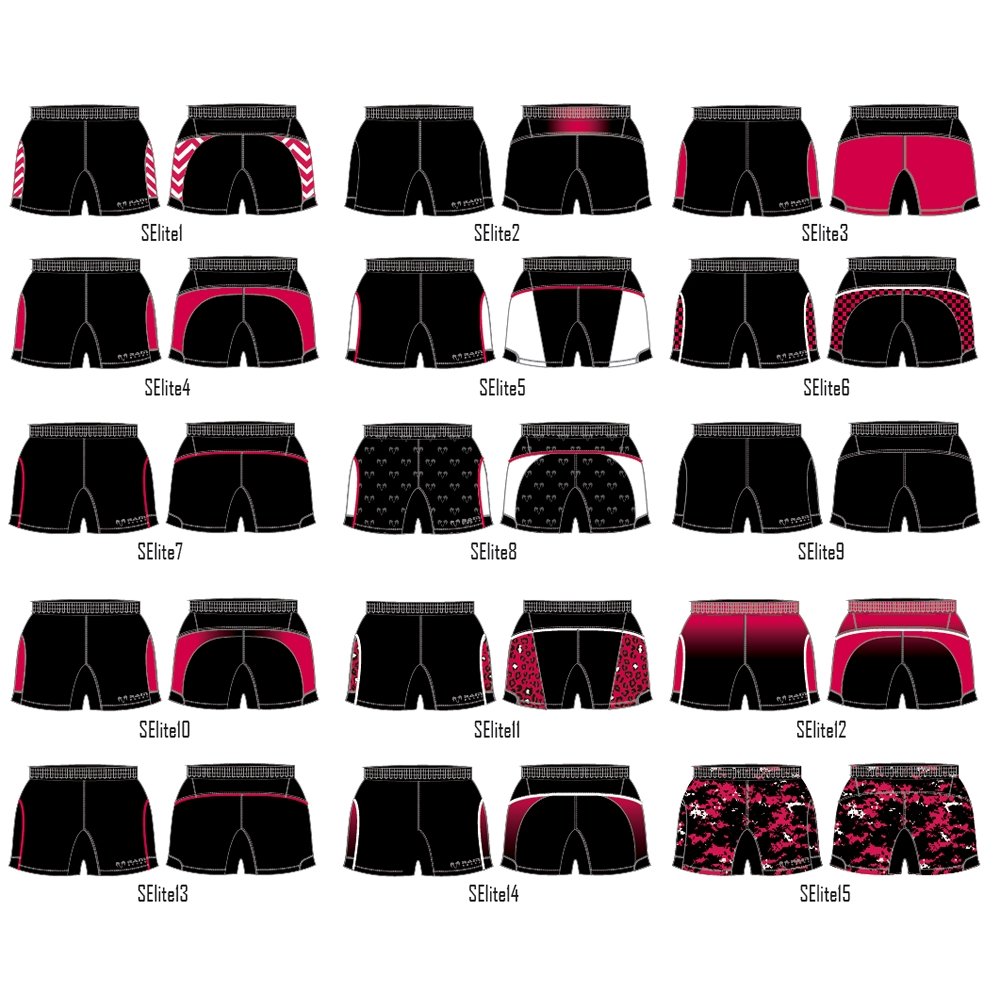 Ram Rugby-Pro Rugby Short - Sublimated - Ripstop