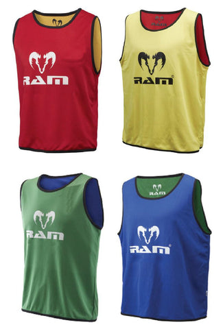 Ram Rugby-Reversible Training Bibs - Set of 10