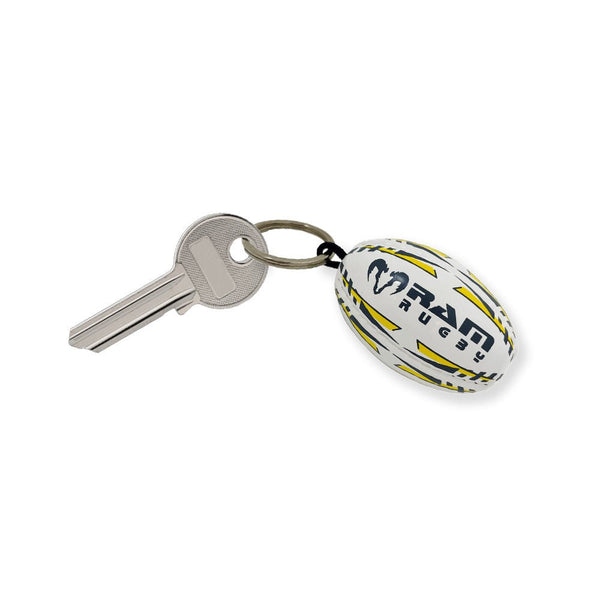 Ram Rugby-Rugby Ball Keyring - Softee